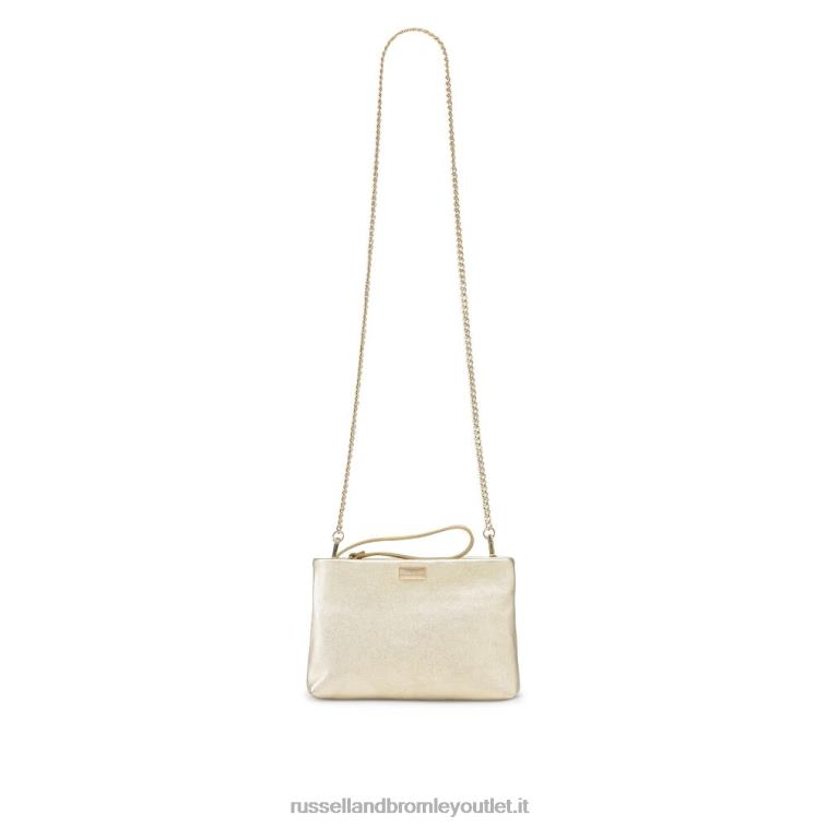 metallico V0V4J782Russell And Bromley tasca superiore con cerniera toppouch