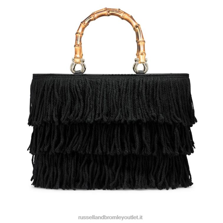 nero V0V4J750Russell And Bromley borsa con nappine pipino