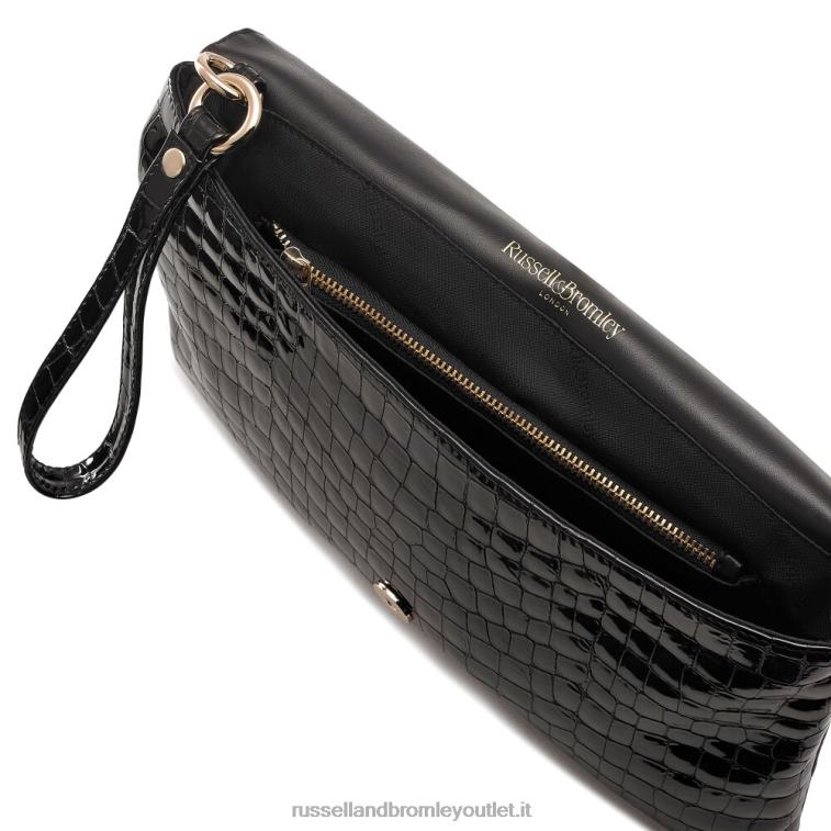 nero V0V4J774Russell And Bromley pochette oversize a busta