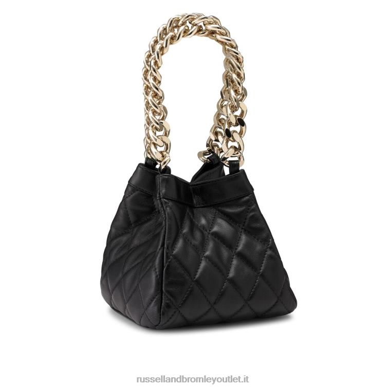 nero V0V4J783Russell And Bromley custodia a catena grossa da discoteca