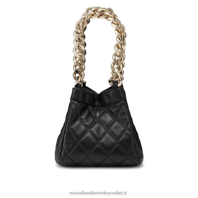 nero V0V4J783Russell And Bromley custodia a catena grossa da discoteca