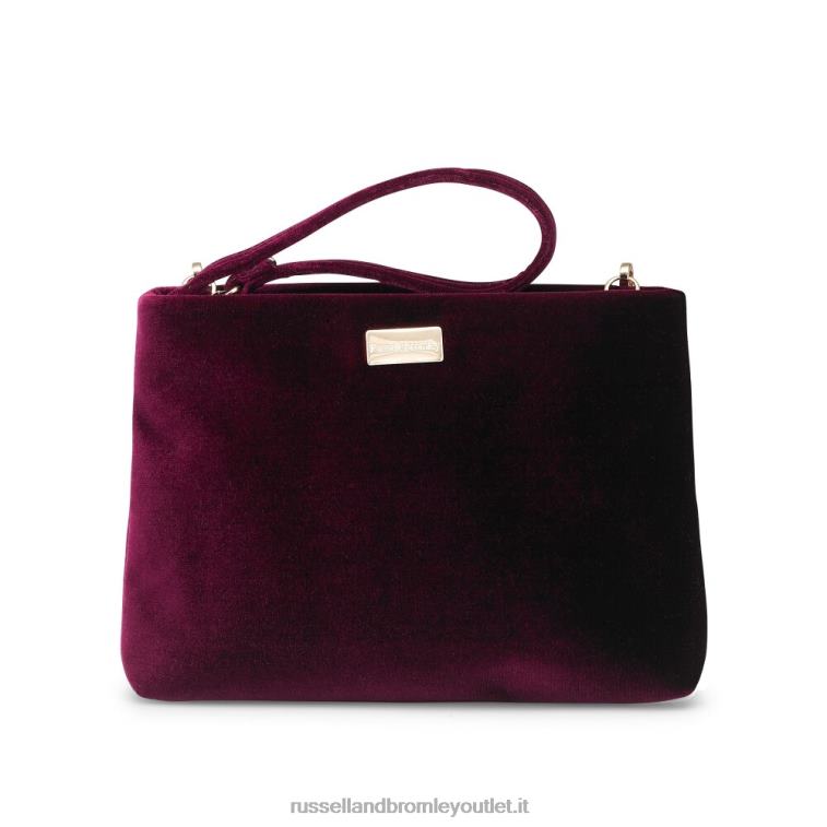 rosso V0V4J780Russell And Bromley tasca superiore con cerniera toppouch