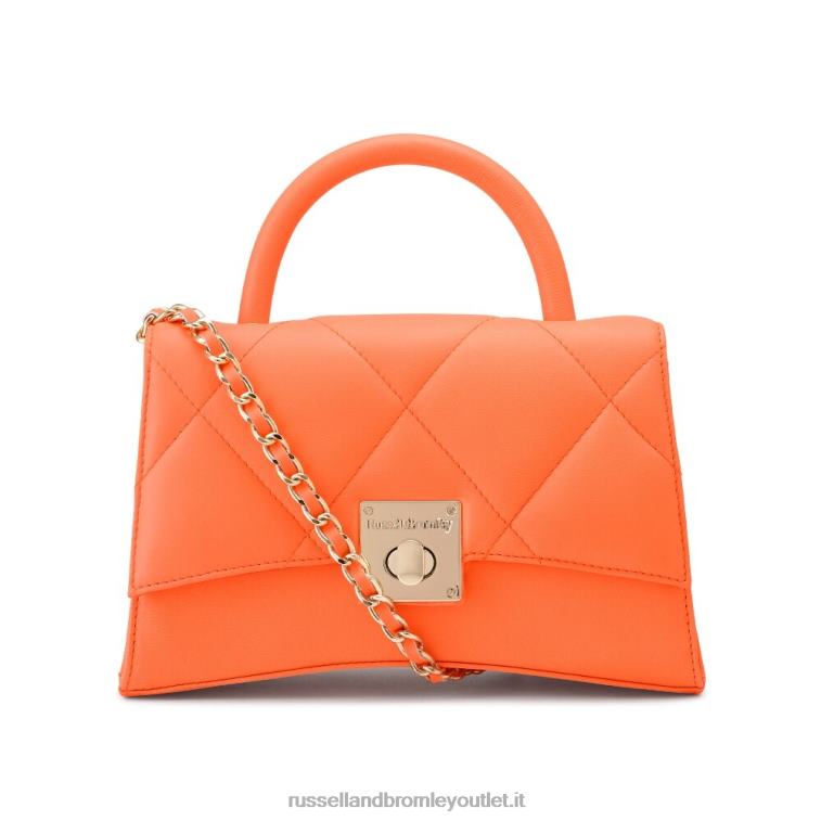 arancia V0V4J738Russell And Bromley borsa a tracolla strutturata on the rocks