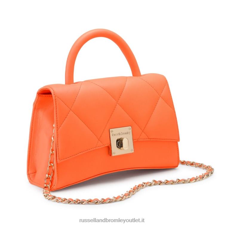 arancia V0V4J738Russell And Bromley borsa a tracolla strutturata on the rocks