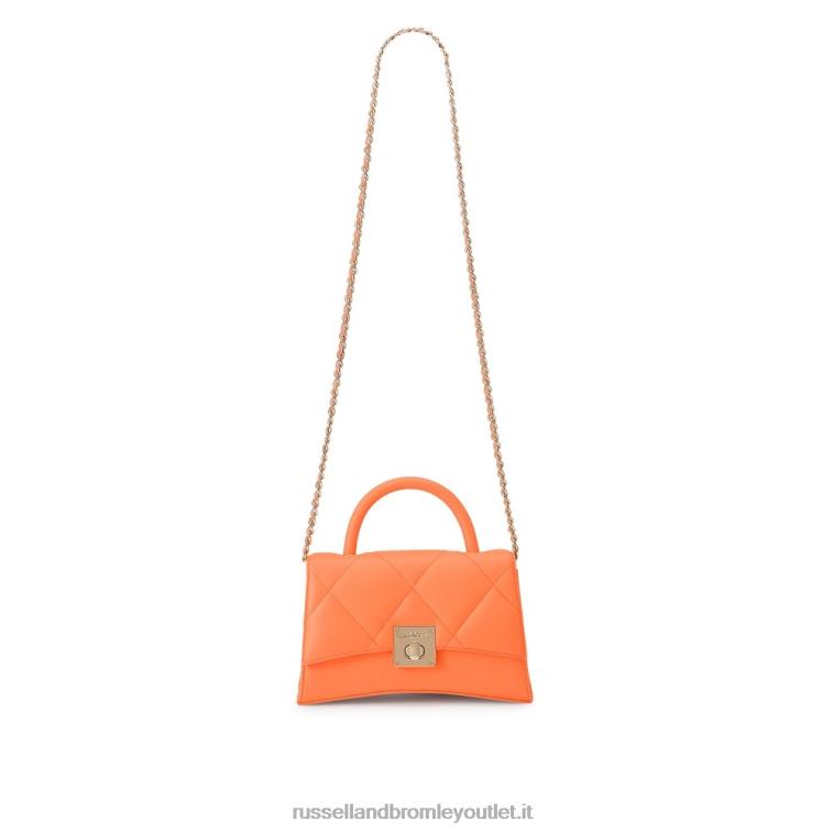 arancia V0V4J738Russell And Bromley borsa a tracolla strutturata on the rocks