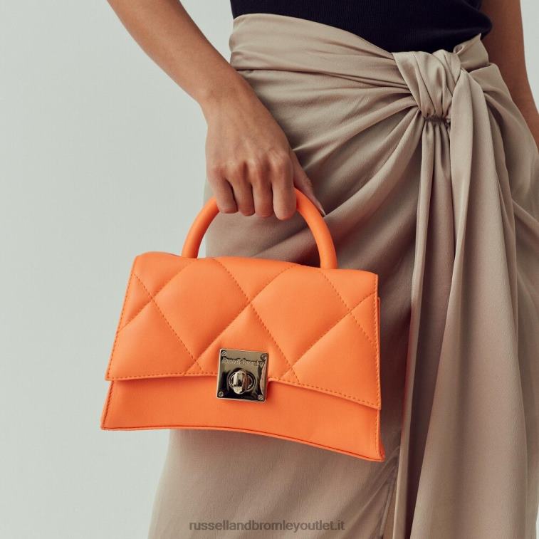 arancia V0V4J738Russell And Bromley borsa a tracolla strutturata on the rocks