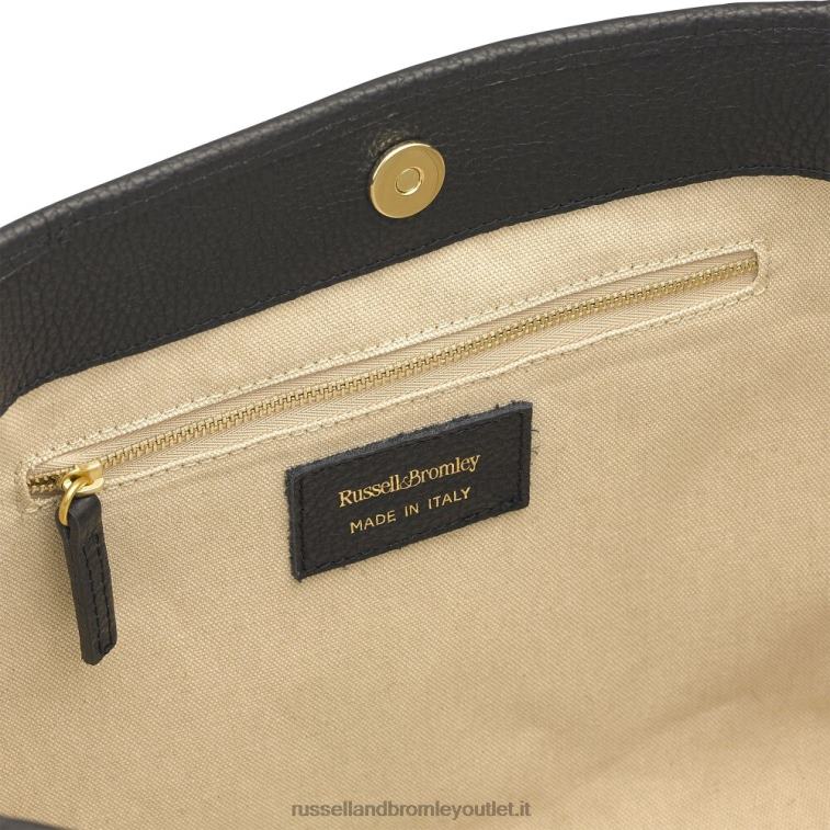 beige V0V4J694Russell And Bromley borsa a tracolla con catena icon est/ovest