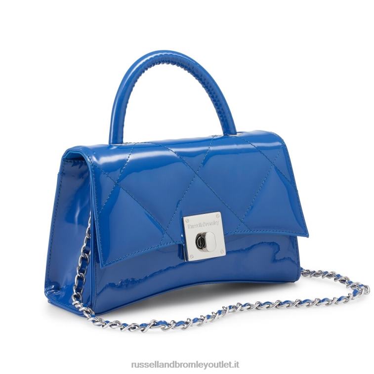 blu V0V4J728 donne Russell And Bromley borsa a tracolla strutturata on the rocks