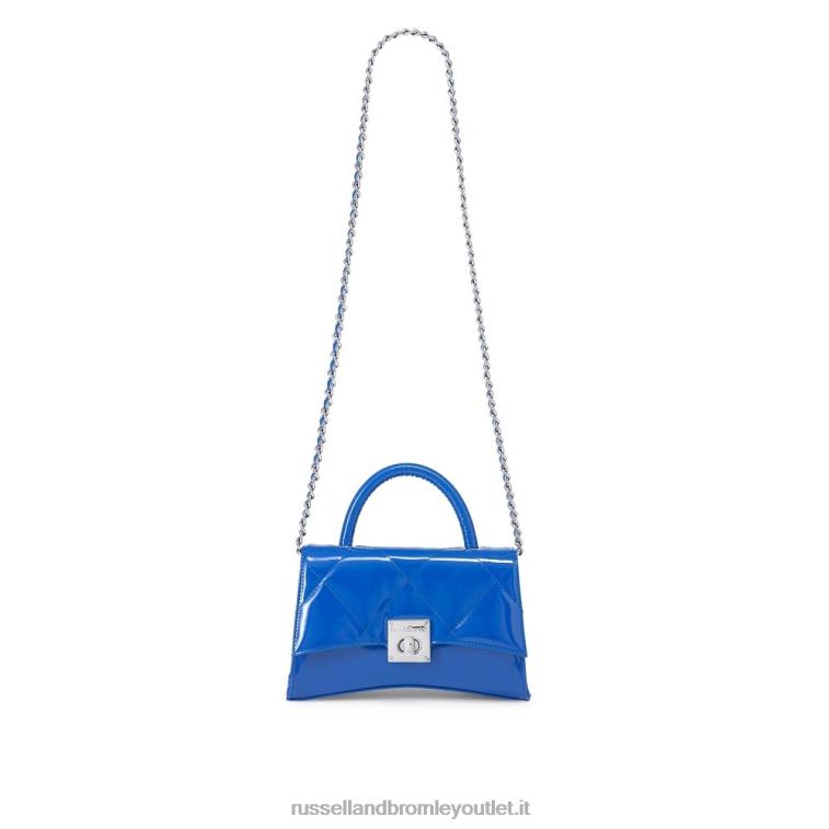 blu V0V4J728 donne Russell And Bromley borsa a tracolla strutturata on the rocks