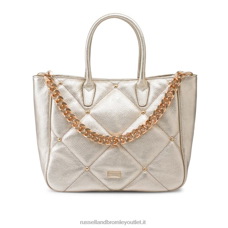 metallico V0V4J705Russell And Bromley trapunta tempestata di stelle e borsa con borchie