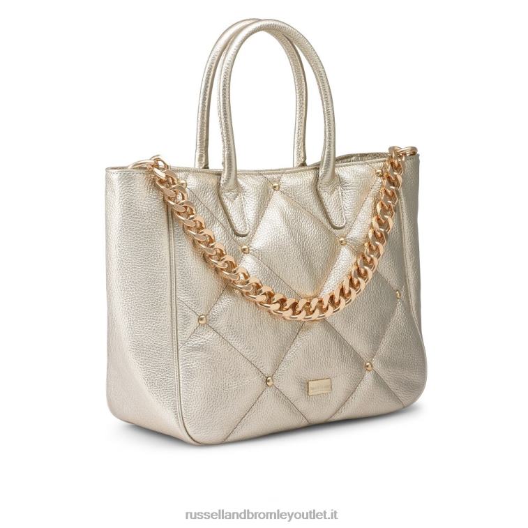 metallico V0V4J705Russell And Bromley trapunta tempestata di stelle e borsa con borchie