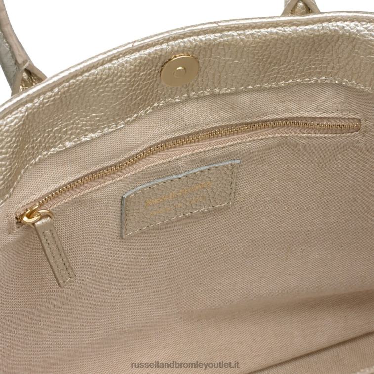 metallico V0V4J705Russell And Bromley trapunta tempestata di stelle e borsa con borchie