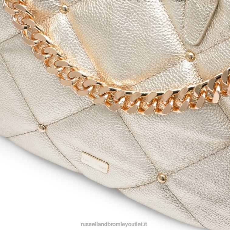 metallico V0V4J705Russell And Bromley trapunta tempestata di stelle e borsa con borchie