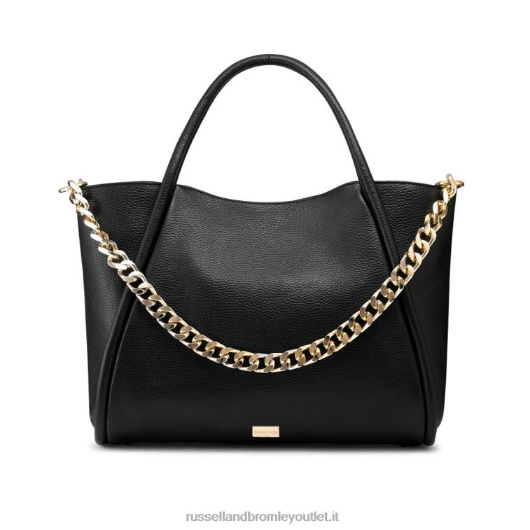 nero V0V4J676Russell And Bromley borsa a tracolla con catena icon est/ovest