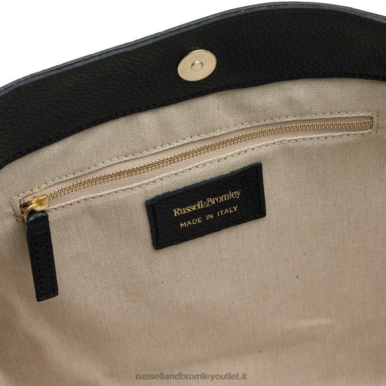 nero V0V4J676Russell And Bromley borsa a tracolla con catena icon est/ovest