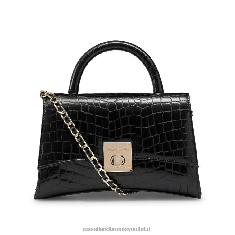 nero V0V4J724Russell And Bromley borsa a tracolla strutturata on the rocks