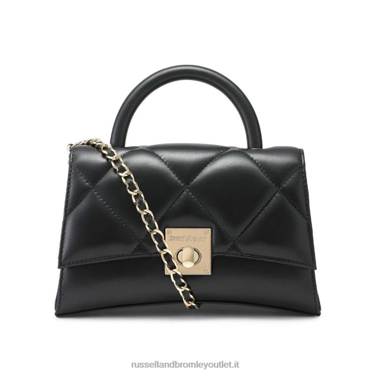 nero V0V4J742Russell And Bromley borsa a tracolla strutturata on the rocks