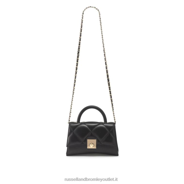 nero V0V4J742Russell And Bromley borsa a tracolla strutturata on the rocks