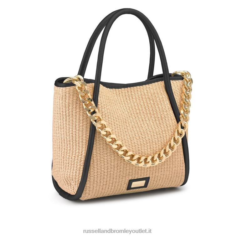 neutro V0V4J696Russell And Bromley icona mini mini borsa a tracolla con catena
