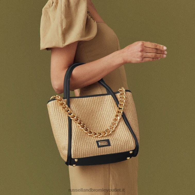 neutro V0V4J696Russell And Bromley icona mini mini borsa a tracolla con catena