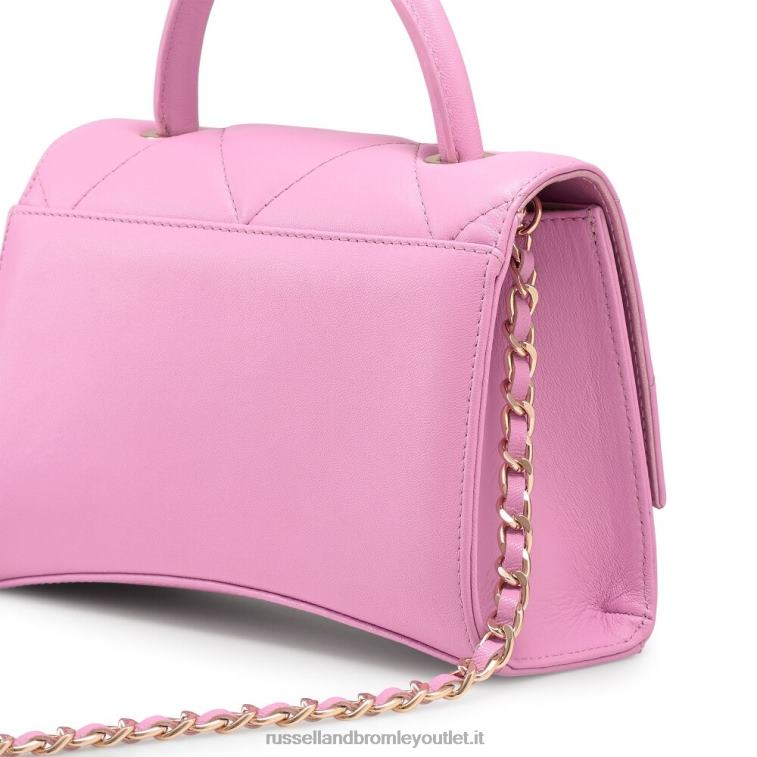 rosa V0V4J725 donne Russell And Bromley borsa a tracolla strutturata on the rocks