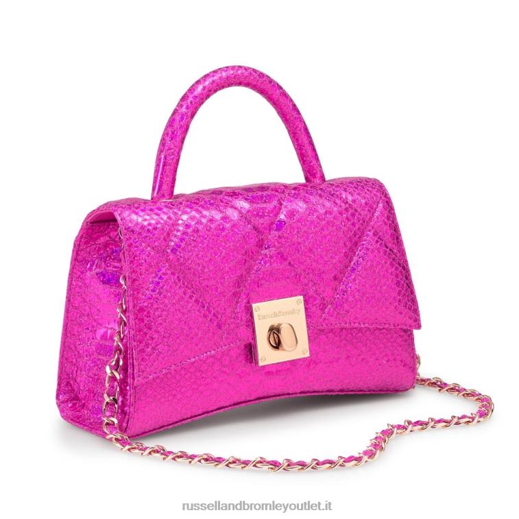 rosa V0V4J726Russell And Bromley borsa a tracolla strutturata on the rocks