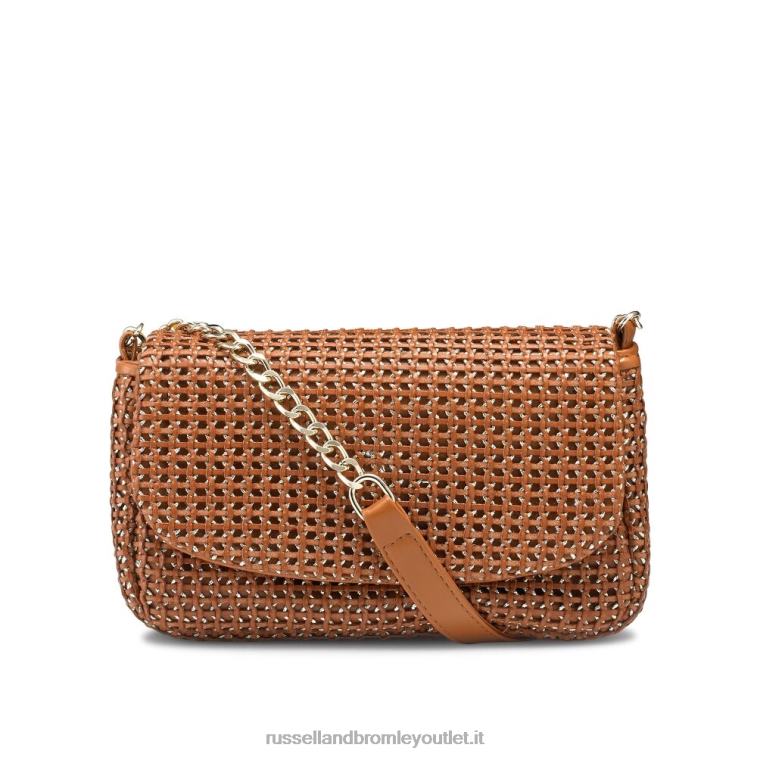 abbronzatura V0V4J739Russell And Bromley borsa a tracolla intrecciata liberty