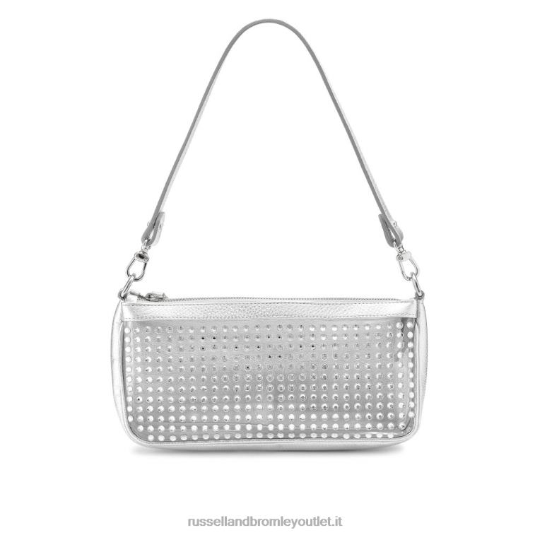 argento V0V4J690Russell And Bromley borsa a tracolla impreziosita da afrodite