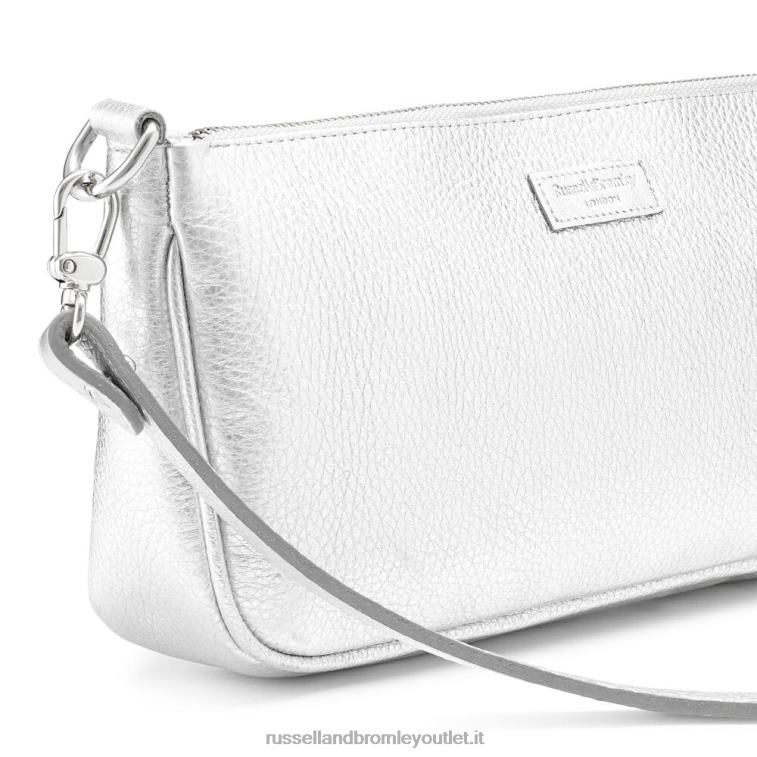 argento V0V4J690Russell And Bromley borsa a tracolla impreziosita da afrodite