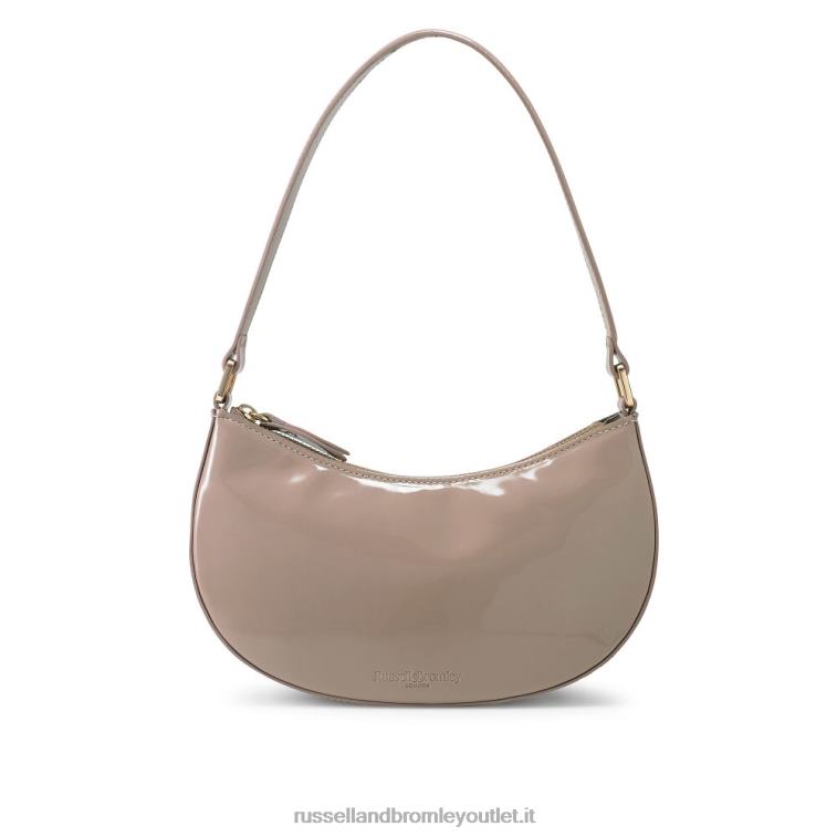 beige V0V4J671Russell And Bromley borsa a tracolla base curva San Valentino