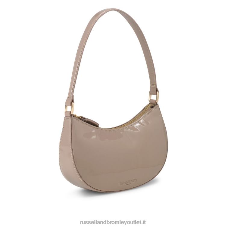 beige V0V4J671Russell And Bromley borsa a tracolla base curva San Valentino