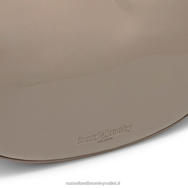 beige V0V4J671Russell And Bromley borsa a tracolla base curva San Valentino