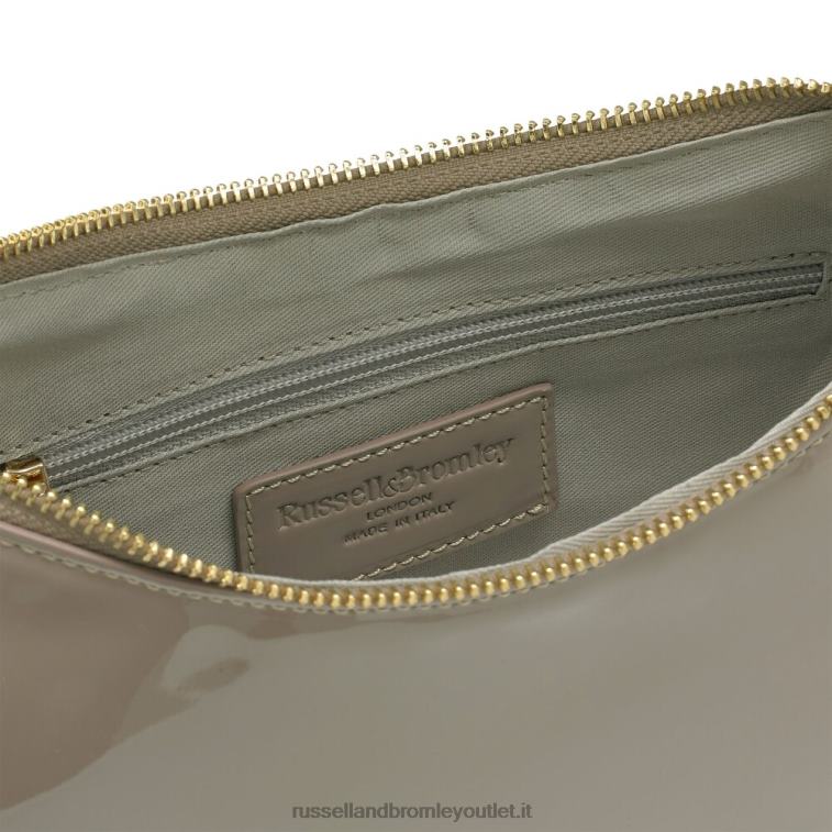 beige V0V4J671Russell And Bromley borsa a tracolla base curva San Valentino