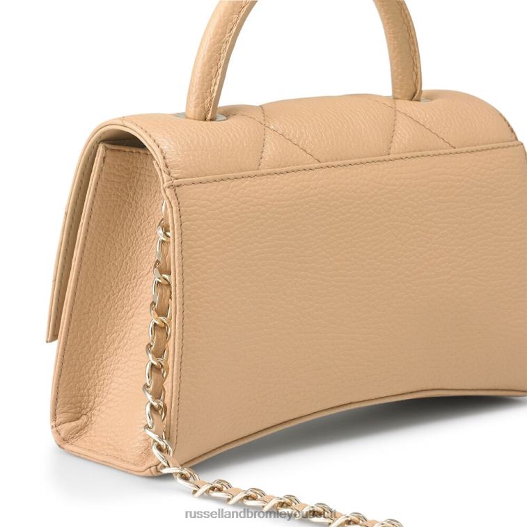 beige V0V4J747Russell And Bromley spalla con patta con borchie rockonrocks