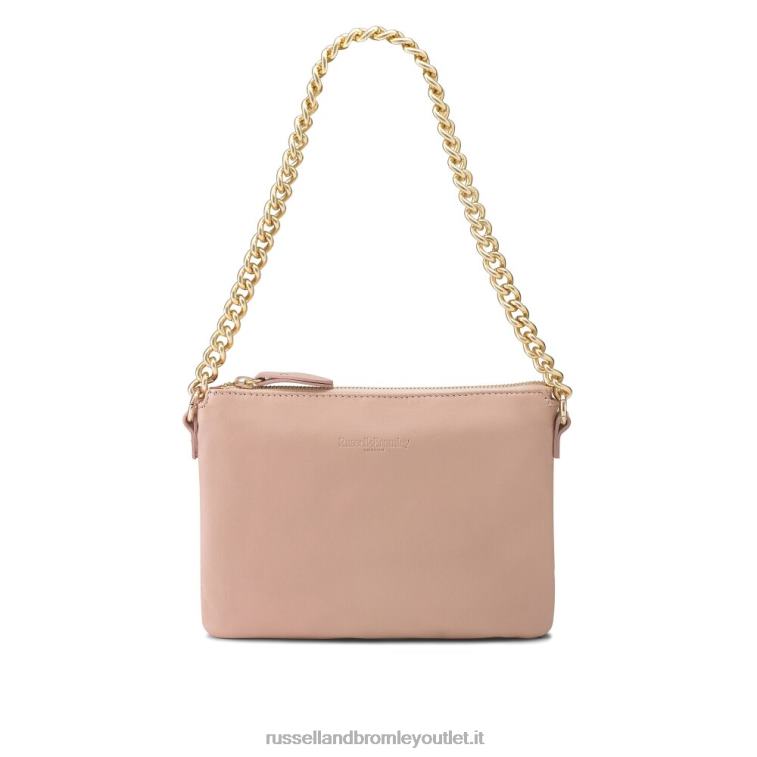 beige V0V4J765Russell And Bromley sulla tasca con zip sulla spalla a catena