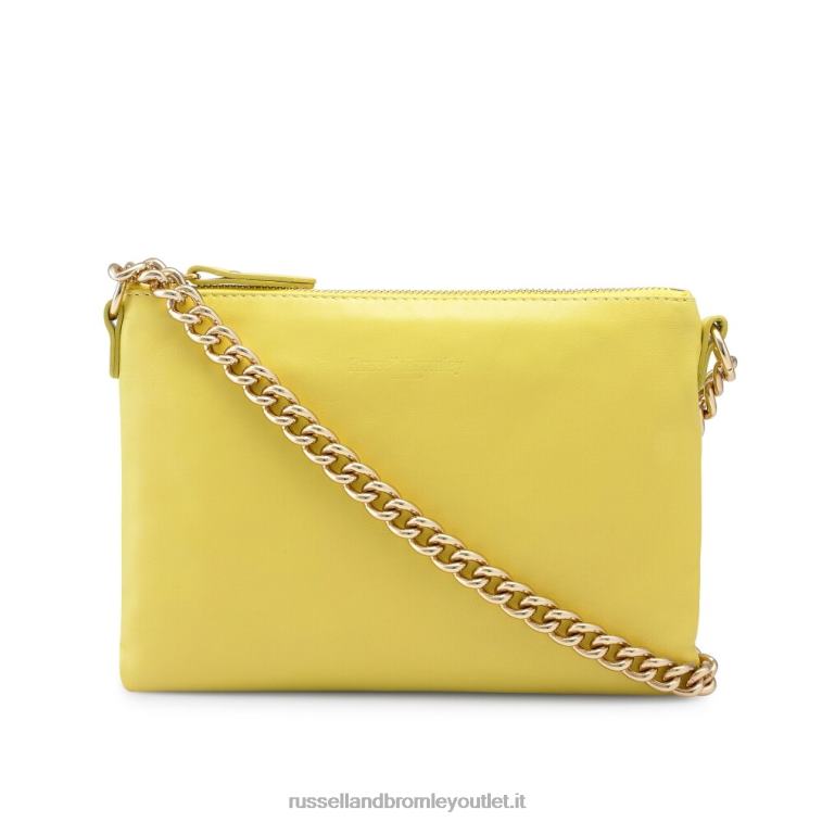 giallo V0V4J775Russell And Bromley sulla tasca con zip sulla spalla a catena