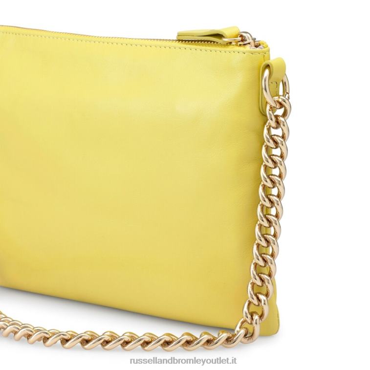 giallo V0V4J775Russell And Bromley sulla tasca con zip sulla spalla a catena