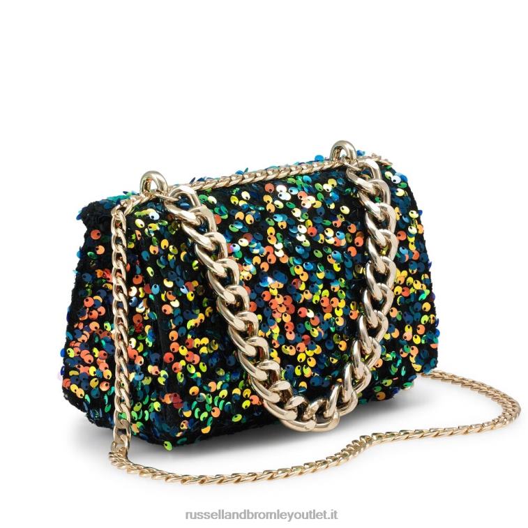 multi V0V4J680Russell And Bromley mini borsa a tracolla abbagliante