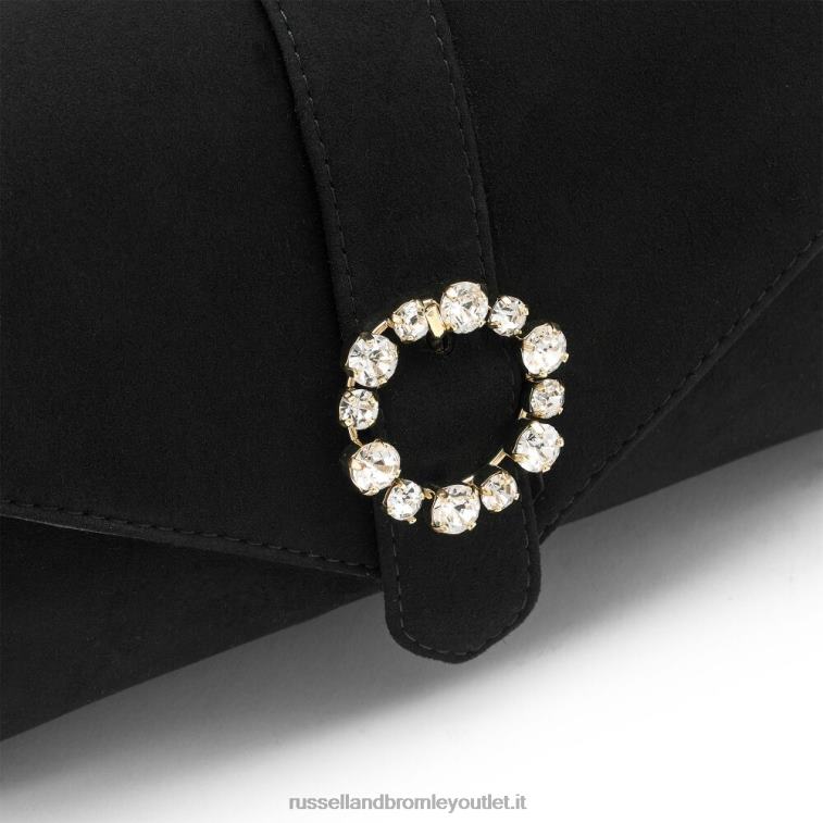 nero V0V4J700Russell And Bromley borsa a catena con fibbia rigorosamente gioiello