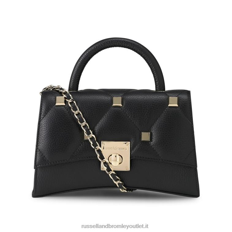 nero V0V4J746Russell And Bromley spalla con patta con borchie rockonrocks