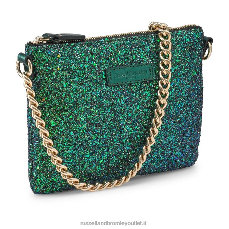 verde V0V4J692Russell And Bromley più una tracolla a catena