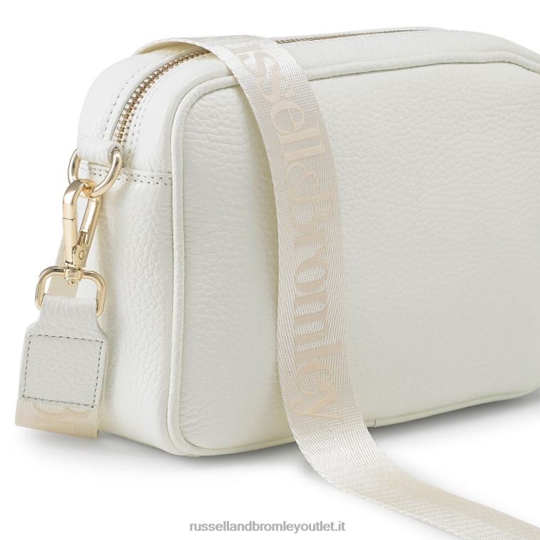 bianco V0V4J711Russell And Bromley borsa fotografica con cinturino sportivo pettirosso