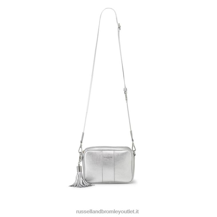 metallico V0V4J708Russell And Bromley borsa fotografica con cinturino sportivo pettirosso