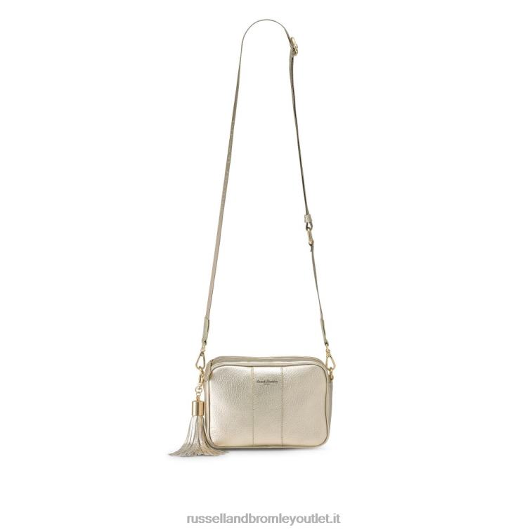 metallico V0V4J731Russell And Bromley borsa fotografica con cinturino sportivo pettirosso