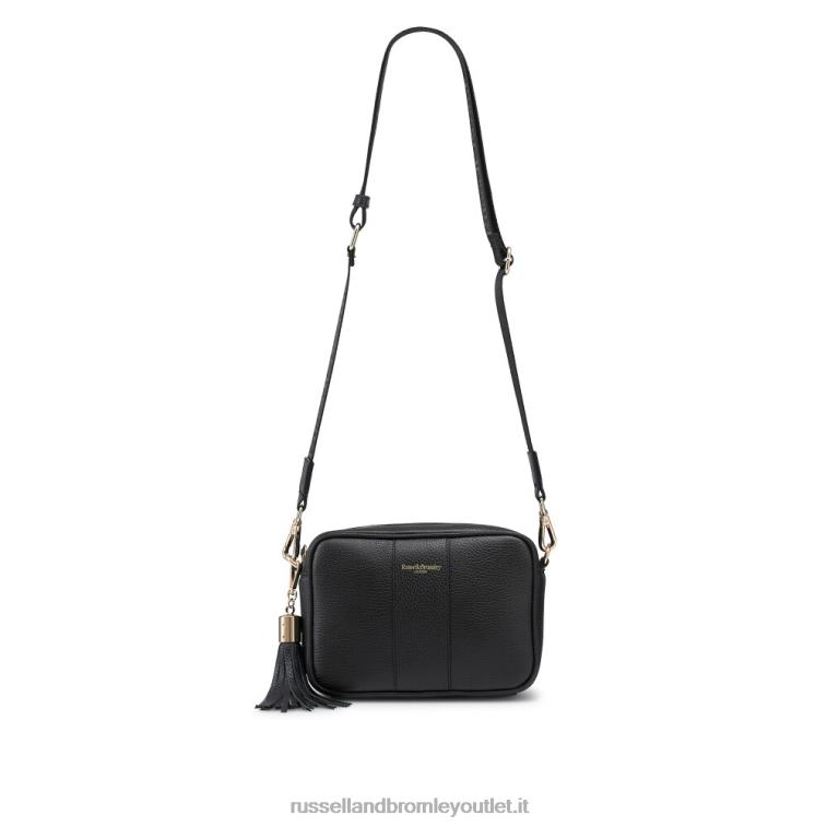 nero V0V4J709Russell And Bromley borsa fotografica con cinturino sportivo pettirosso