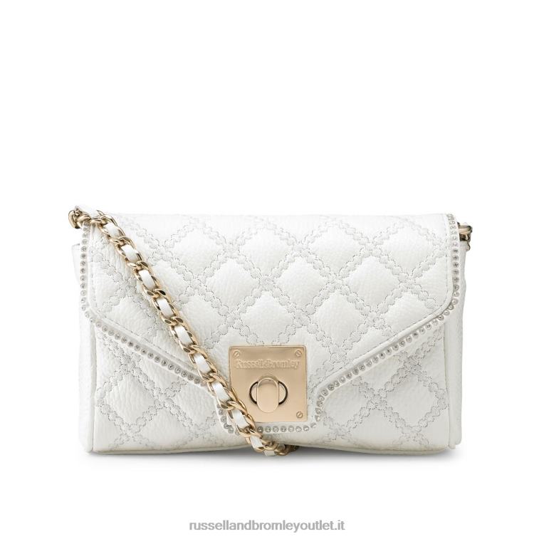 bianco V0V4J730Russell And Bromley mini tracolla a catena promenade