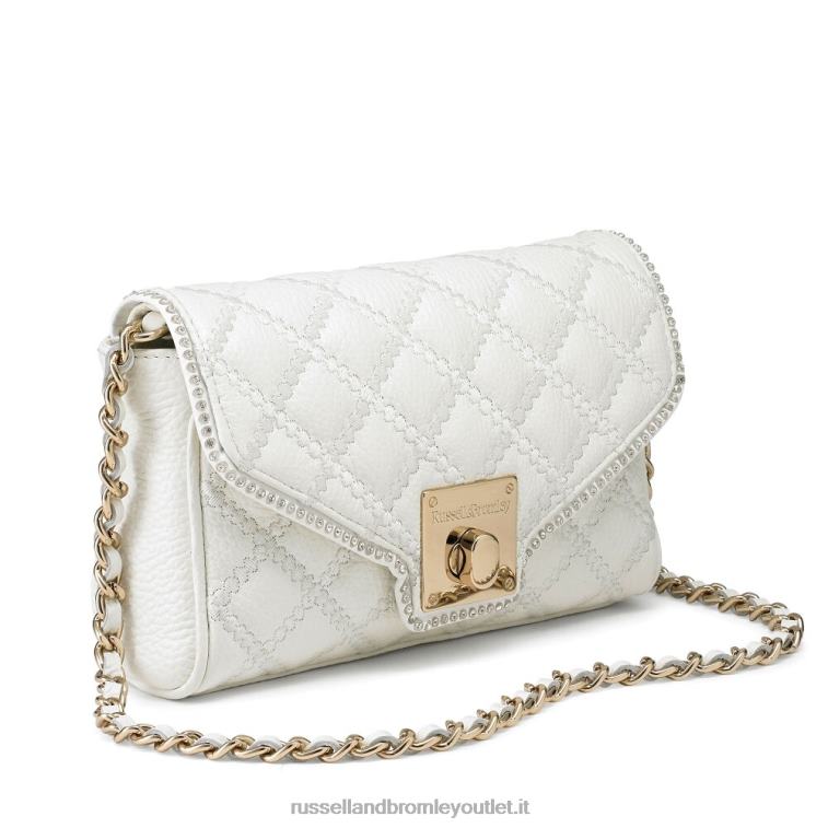 bianco V0V4J730Russell And Bromley mini tracolla a catena promenade