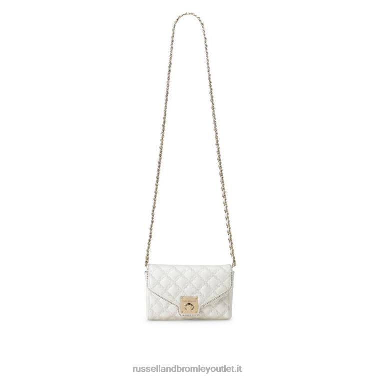 bianco V0V4J730Russell And Bromley mini tracolla a catena promenade