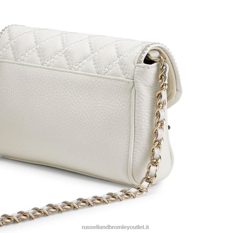 bianco V0V4J730Russell And Bromley mini tracolla a catena promenade