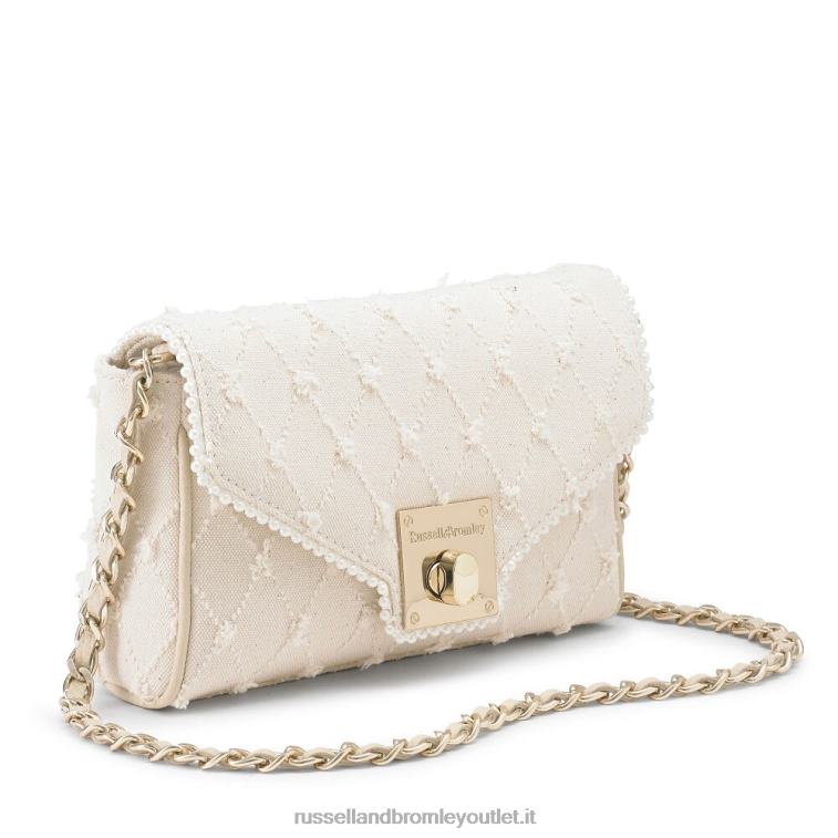 bianco V0V4J740Russell And Bromley mini tracolla a catena promenade